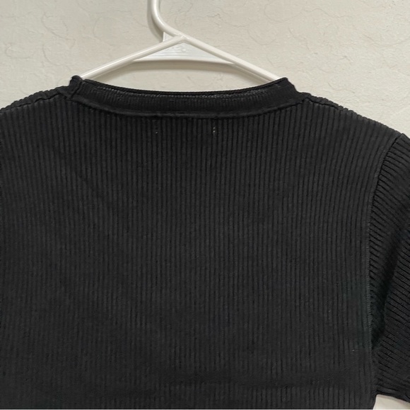 GOOD AMERICAN Plaited Rib Minidress in black size small - 1 - Picture 10 of 10